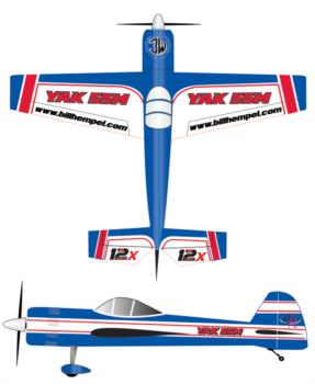 Hempel Yak 55 -  blue 2 Graphic Package 1